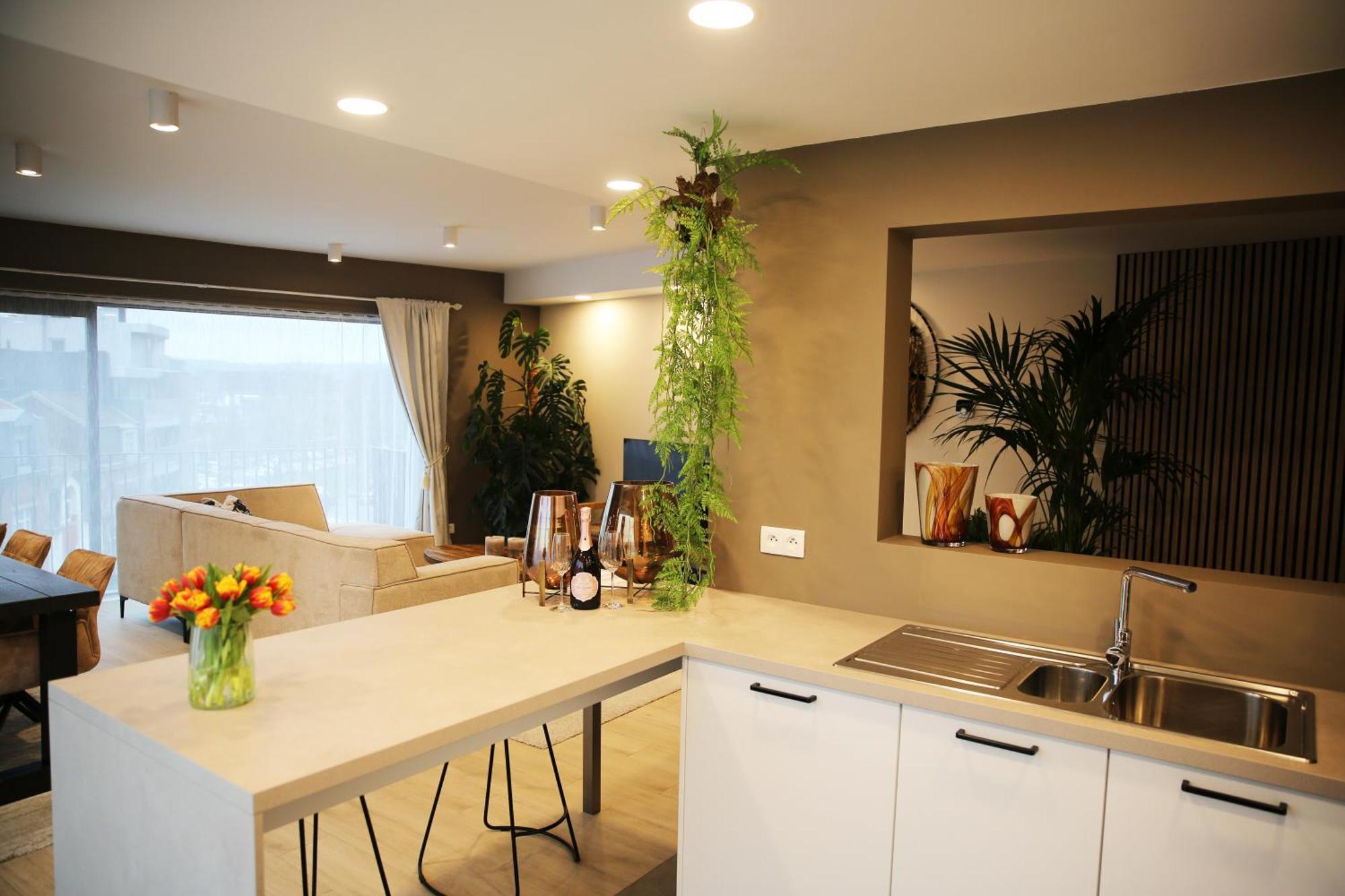 L'Appart Baobab, Avec Sauna Liège Exterior foto